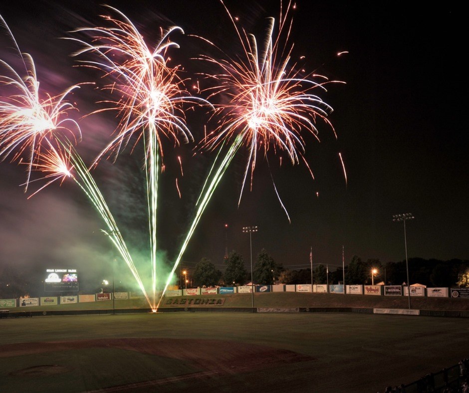 Gastonia Grizzlies Fireworks | Charlottes Got A Lot