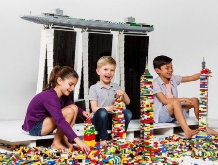 The Towers of Tomorrow with LEGO® Bricks at Discovery Place